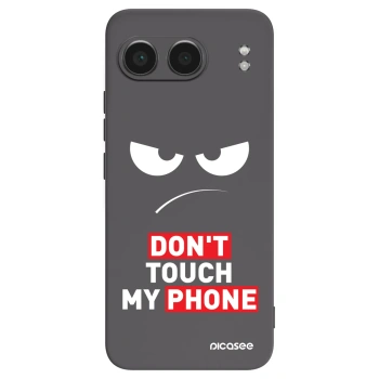 Picasee husă neagră din silicon pentru OnePlus Nord 4 - Angry Eyes - Transparent