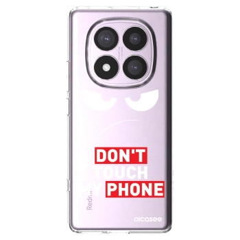 Picasee husă transparentă din silicon pentru Xiaomi Redmi Note 14 Pro 5G - Angry Eyes - Transparent