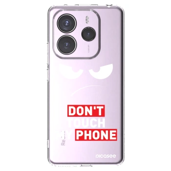 Picasee husă transparentă din silicon pentru Xiaomi Redmi Note 14 5G - Angry Eyes - Transparent