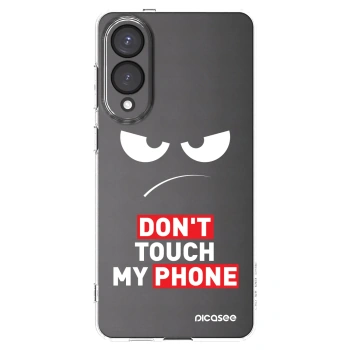Picasee husă transparentă din silicon pentru Samsung Galaxy S25 Edge 5G - Angry Eyes - Transparent