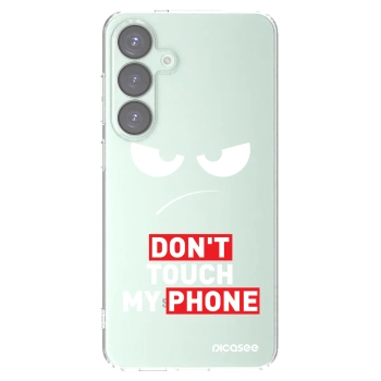 Picasee husă transparentă din silicon pentru Samsung Galaxy S25+ 5G - Angry Eyes - Transparent