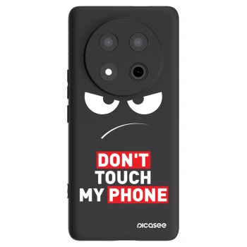 Picasee husă neagră din silicon pentru Honor Magic7 Lite 5G - Angry Eyes - Transparent