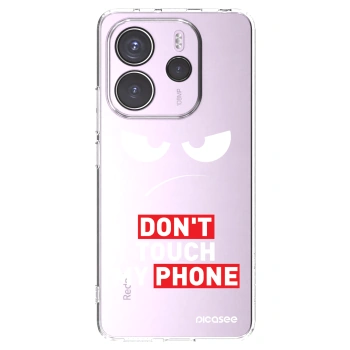 Picasee husă transparentă din silicon pentru Xiaomi Redmi Note 14 4G - Angry Eyes - Transparent