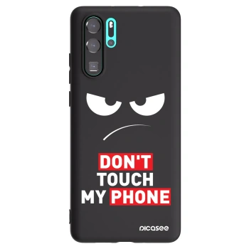 Husă pentru Huawei P30 Pro - Angry Eyes - Transparent