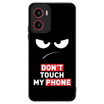 Husă pentru Motorola Moto G05 - Angry Eyes - Transparent