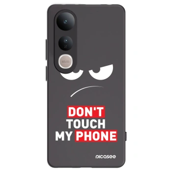 Picasee husă neagră din silicon pentru Vivo V50 Lite 5G - Angry Eyes - Transparent