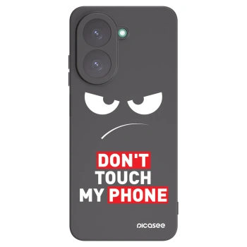 Picasee husă neagră din silicon pentru Xiaomi Redmi A5 - Angry Eyes - Transparent