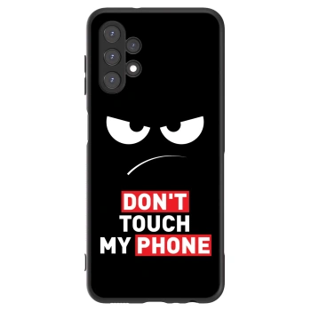 Husă pentru Samsung Galaxy A13 5G - Angry Eyes - Transparent