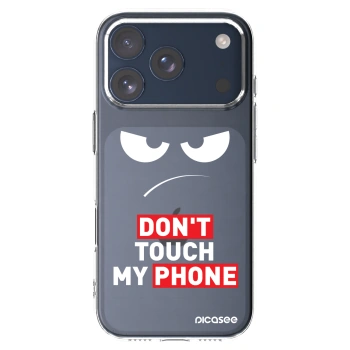 Picasee husă transparentă din silicon pentru Apple iPhone 17 Pro - Angry Eyes - Transparent