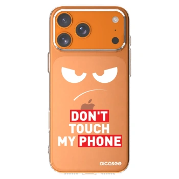 Picasee husă transparentă din silicon pentru Apple iPhone 17 Pro Max - Angry Eyes - Transparent