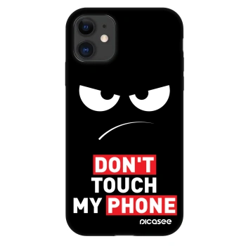 Husă pentru Apple iPhone 11 - Angry Eyes - Transparent
