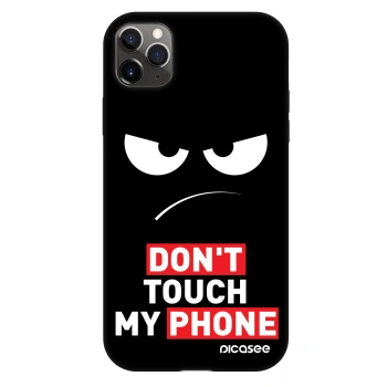 Husă pentru Apple iPhone 11 Pro Max - Angry Eyes - Transparent