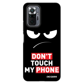 Husă pentru Xiaomi Redmi Note 10 Pro - Angry Eyes - Transparent