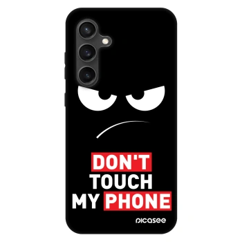 Husă pentru Samsung Galaxy S24 FE S721B - Angry Eyes - Transparent