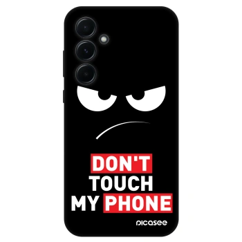 Husă pentru Samsung Galaxy A55 5G A556B - Angry Eyes - Transparent