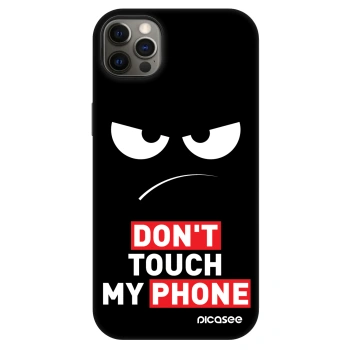 Husă pentru Apple iPhone 12 Pro Max - Angry Eyes - Transparent