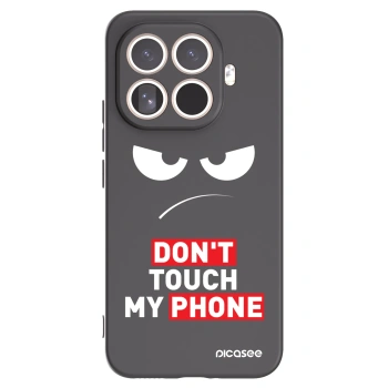Picasee husă neagră din silicon pentru Xiaomi 15T Pro - Angry Eyes - Transparent