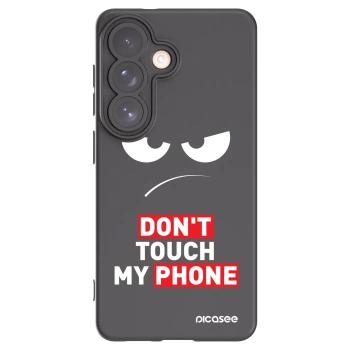 Picasee husă neagră din silicon pentru Samsung Galaxy S26 - Angry Eyes - Transparent