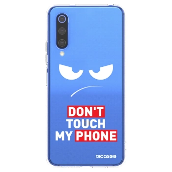 Picasee husă transparentă din silicon pentru Xiaomi Mi 9 SE - Angry Eyes - Transparent