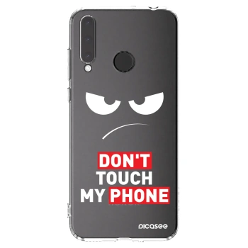 Picasee husă transparentă din silicon pentru Honor 20 Lite - Angry Eyes - Transparent