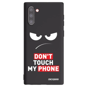 Husă pentru Samsung Galaxy Note 10 N970F - Angry Eyes - Transparent