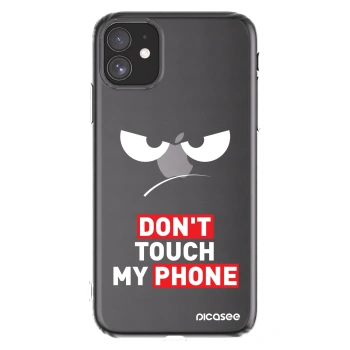 Picasee husă transparentă din silicon pentru Apple iPhone 11 - Angry Eyes - Transparent