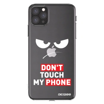 Picasee husă transparentă din silicon pentru Apple iPhone 11 Pro Max - Angry Eyes - Transparent