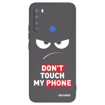 Husă pentru Xiaomi Redmi Note 8T - Angry Eyes - Transparent