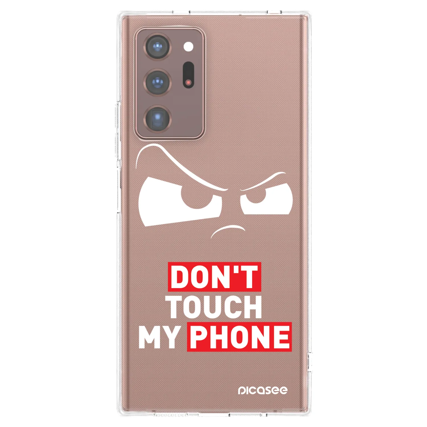 Picasee husă transparentă din silicon pentru Samsung Galaxy Note 20 Ultra - Cloudy Eye - Transparent