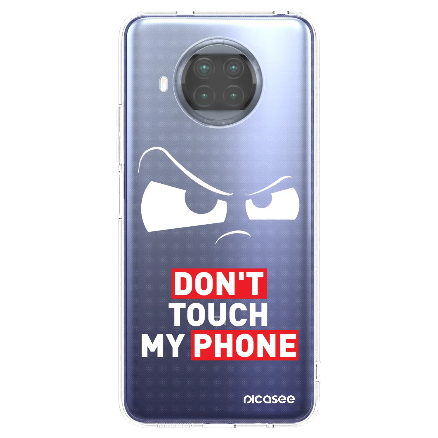 Picasee husă transparentă din silicon pentru Xiaomi Mi 10T Lite - Cloudy Eye - Transparent