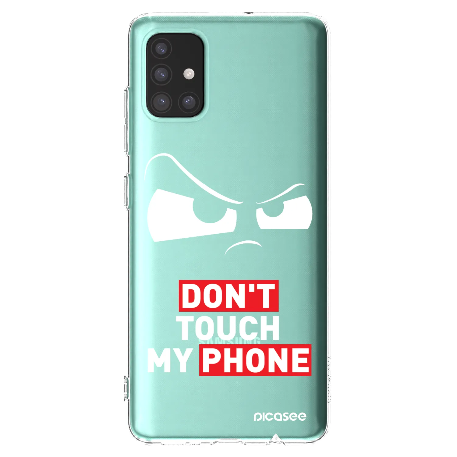 Picasee husă transparentă din silicon pentru Samsung Galaxy M51 M515F - Cloudy Eye - Transparent