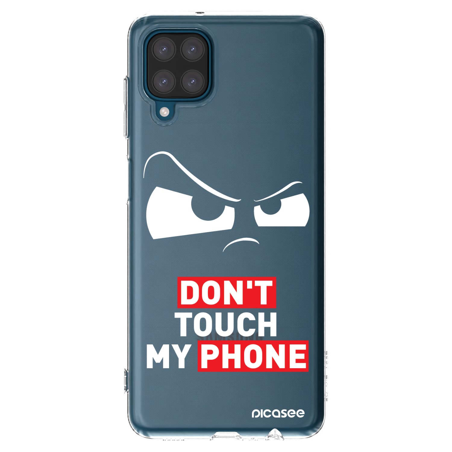 Picasee husă transparentă din silicon pentru Samsung Galaxy A12 A125F - Cloudy Eye - Transparent