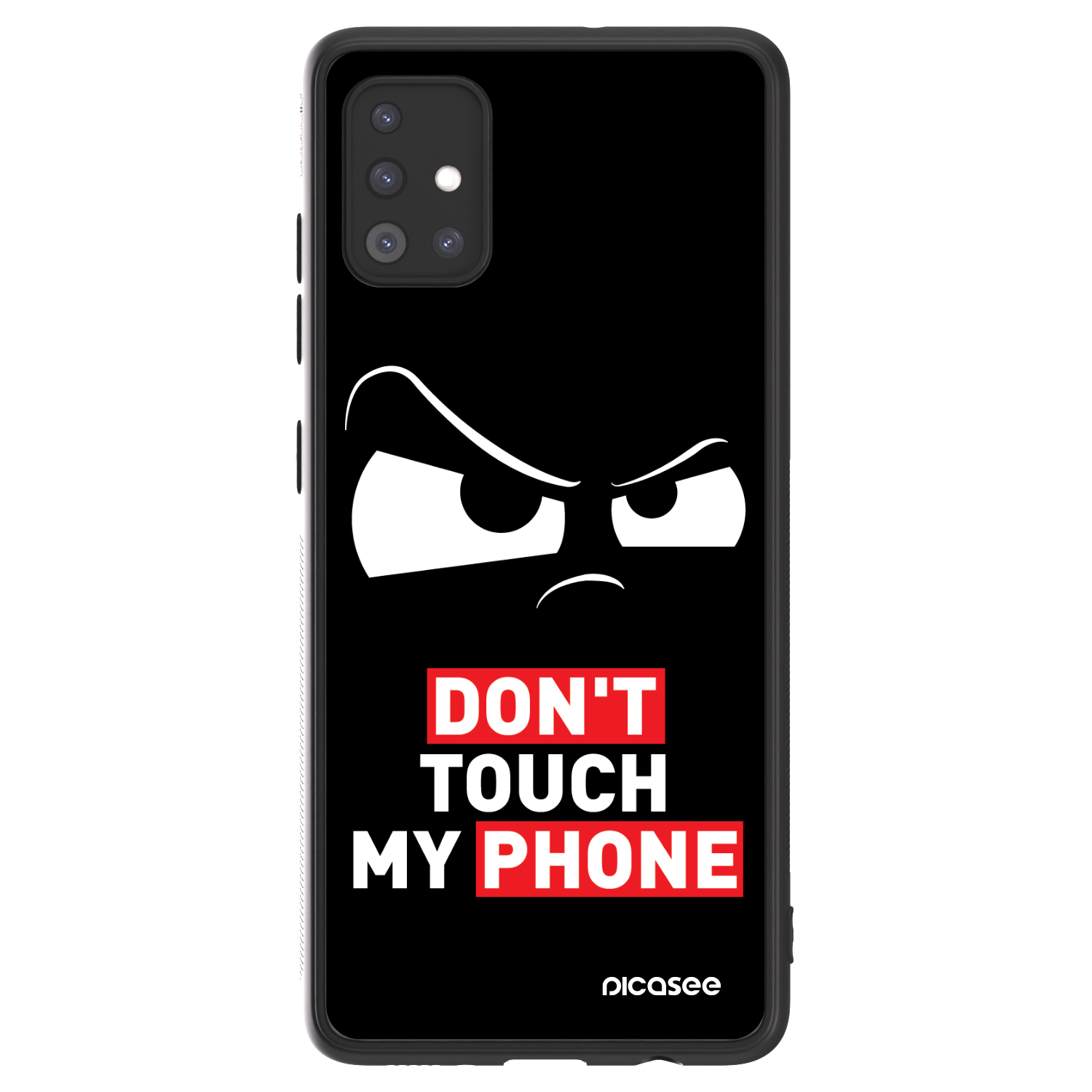 Picasee ULTIMATE CASE pentru Samsung Galaxy A51 A515F - Cloudy Eye - Transparent