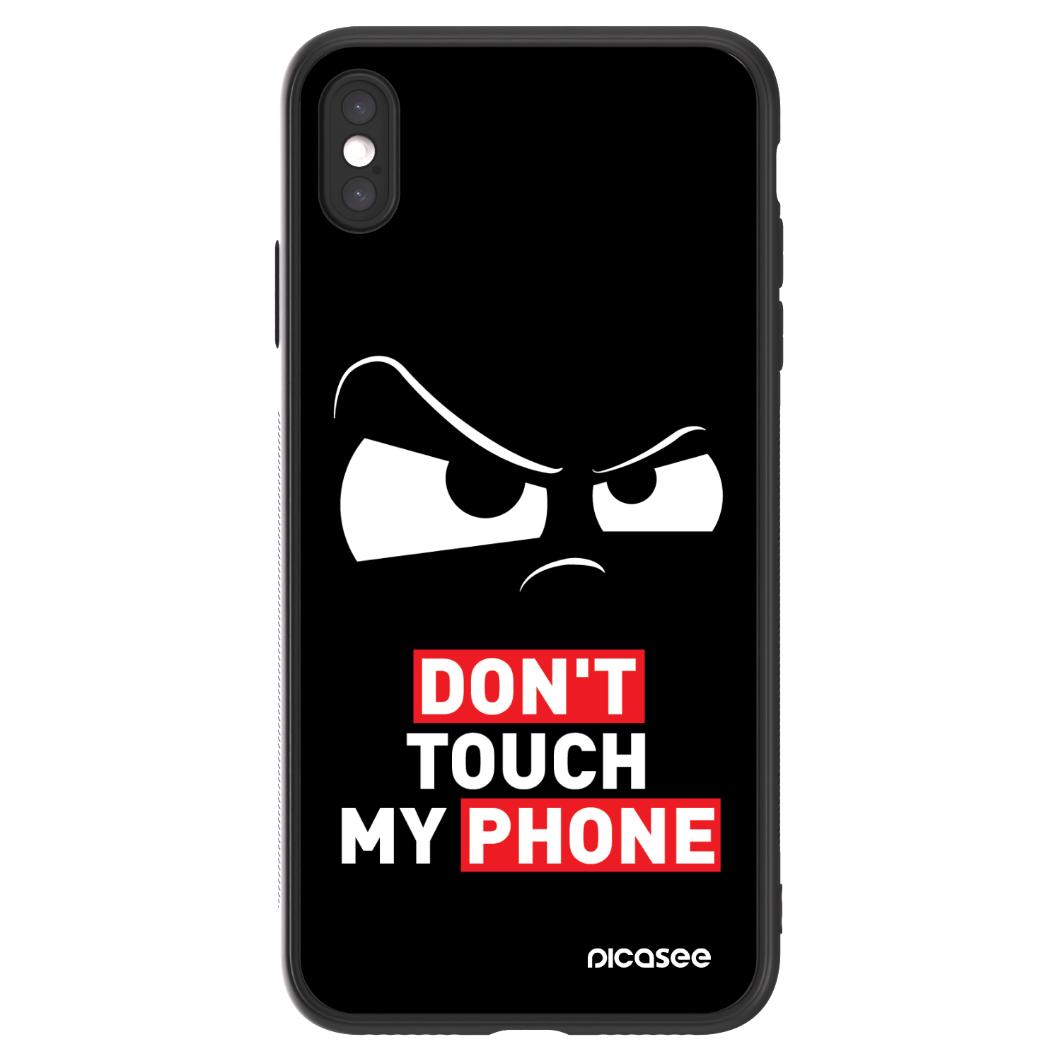 Picasee ULTIMATE CASE pentru Apple iPhone XS Max - Cloudy Eye - Transparent