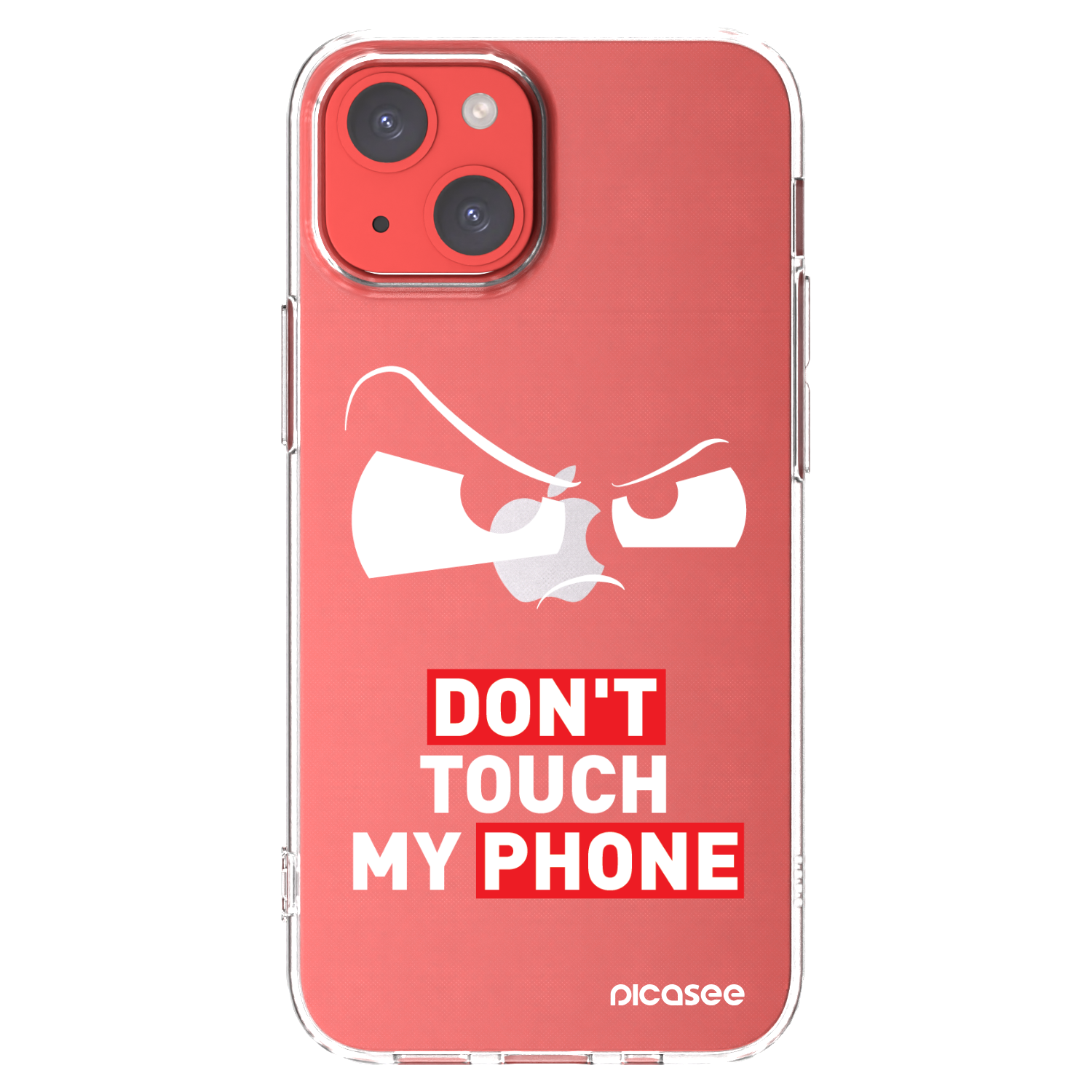 Picasee husă transparentă din silicon pentru Apple iPhone 13 mini - Cloudy Eye - Transparent