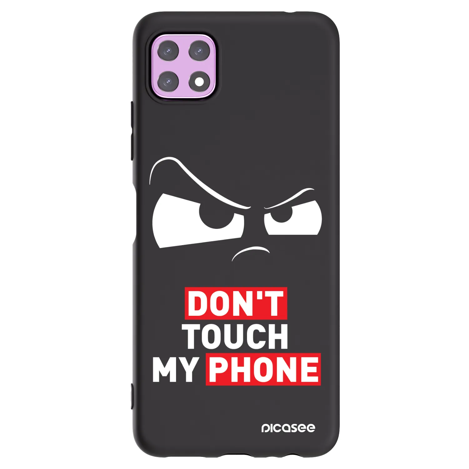 Picasee husă neagră din silicon pentru Samsung Galaxy A22 A226B 5G - Cloudy Eye - Transparent