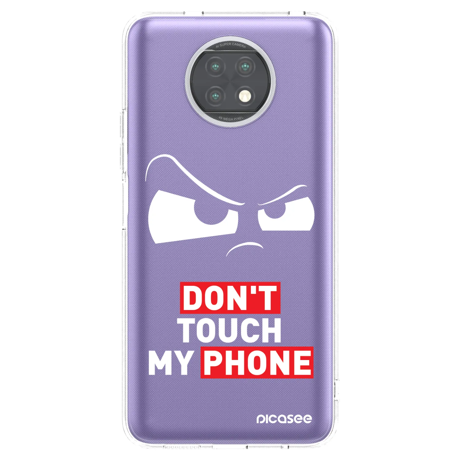 Picasee husă transparentă din silicon pentru Xiaomi Redmi Note 9T - Cloudy Eye - Transparent