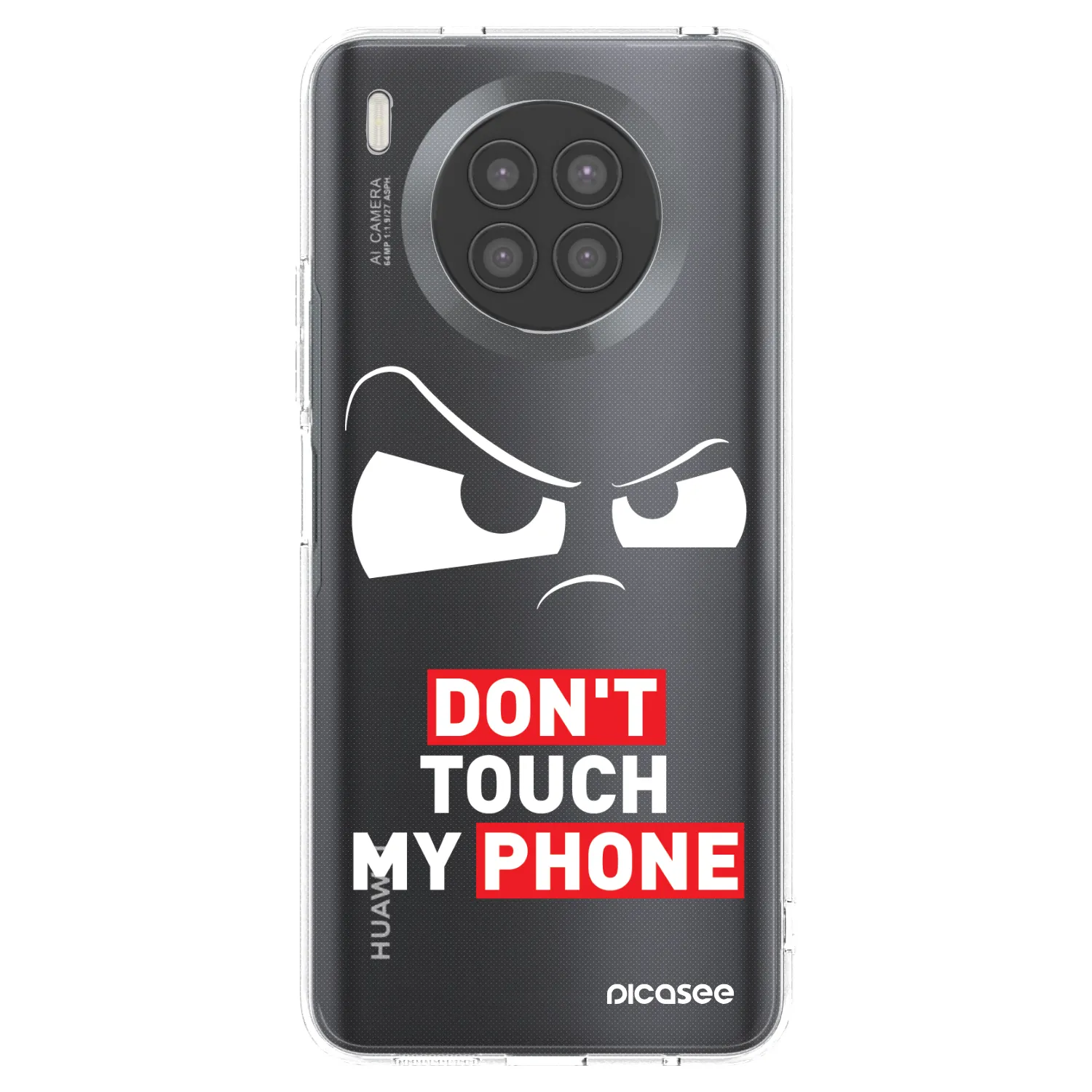 Picasee husă transparentă din silicon pentru Huawei Nova 8i - Cloudy Eye - Transparent