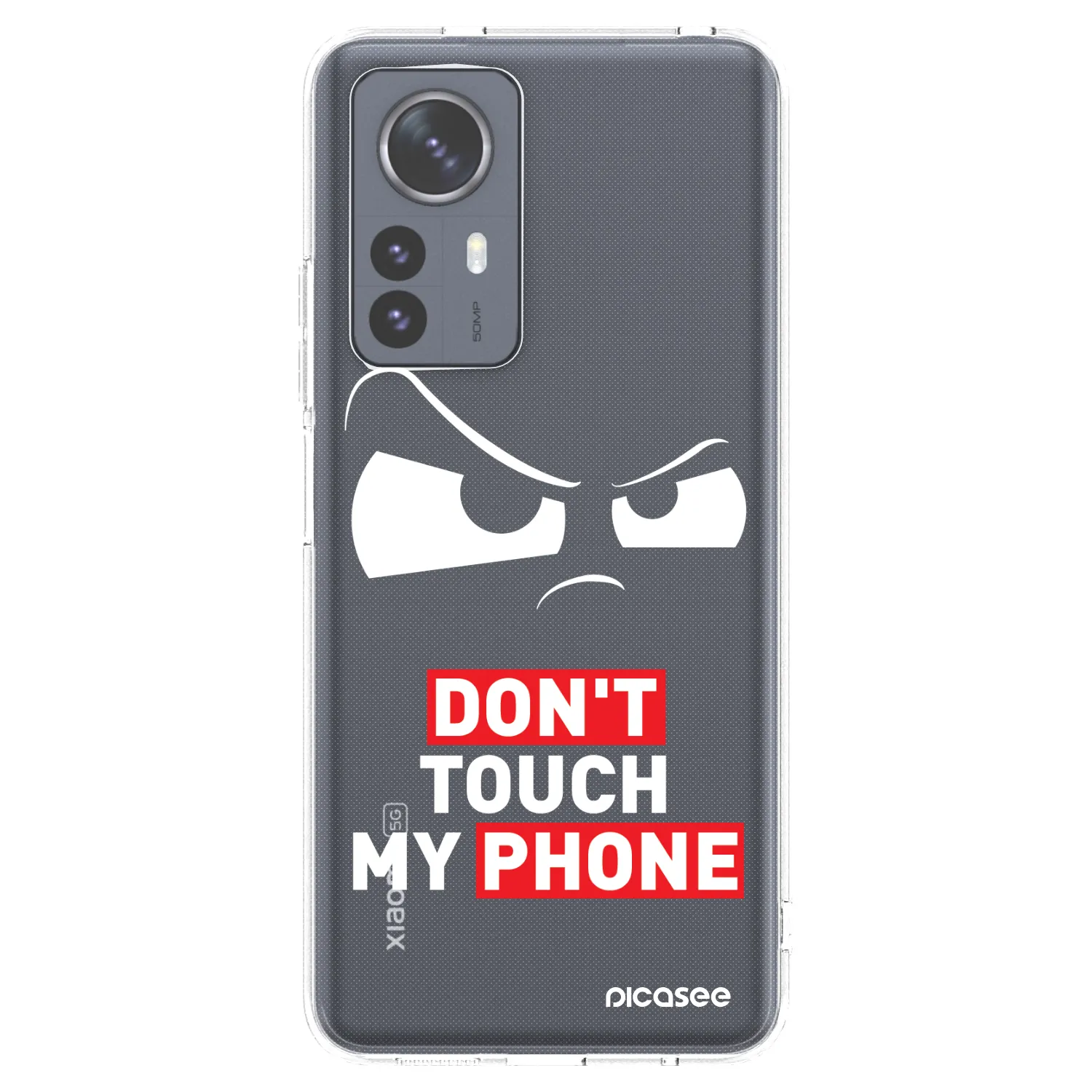 Picasee husă transparentă din silicon pentru Xiaomi 12 Pro - Cloudy Eye - Transparent