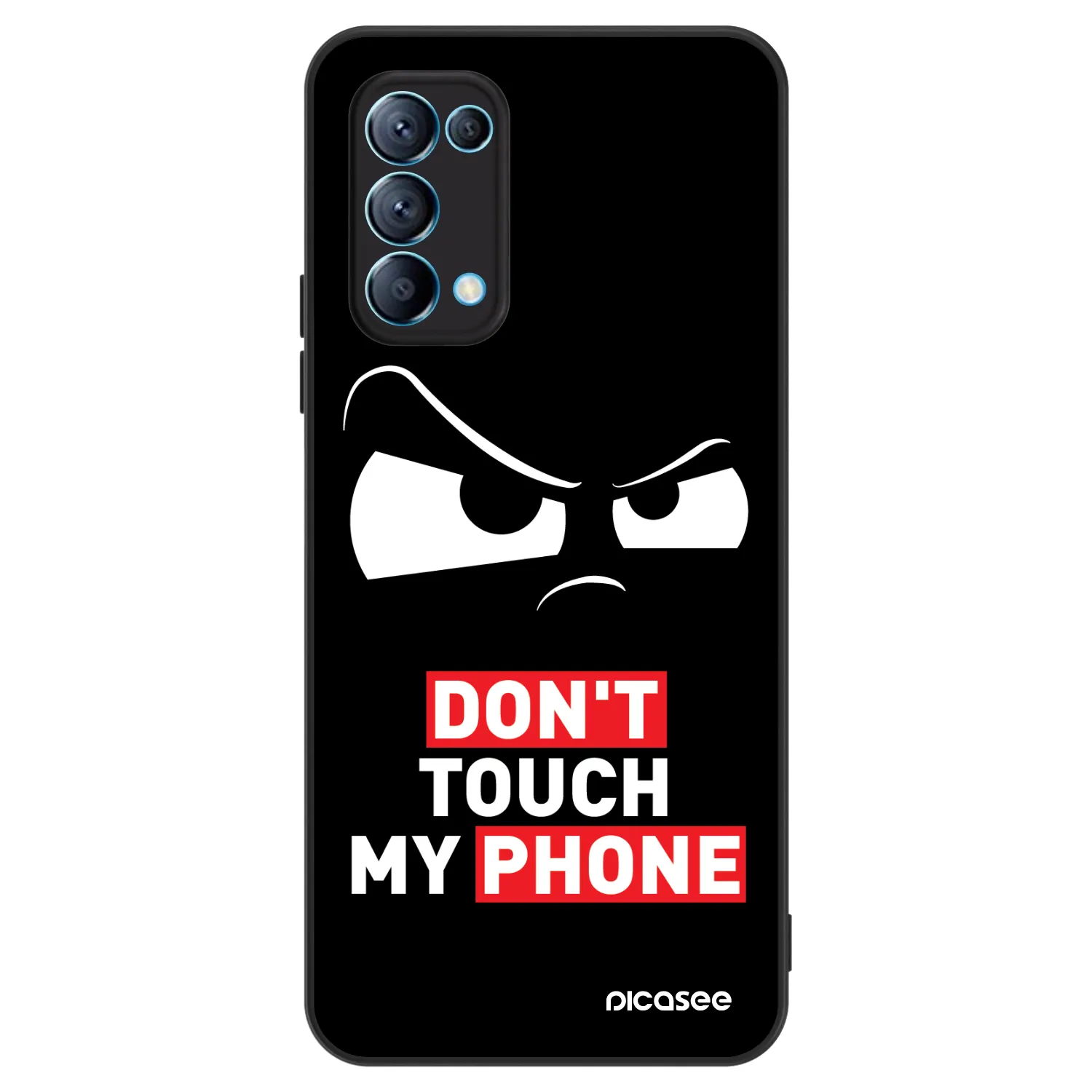 Picasee ULTIMATE CASE pentru OPPO Reno 5 5G - Cloudy Eye - Transparent