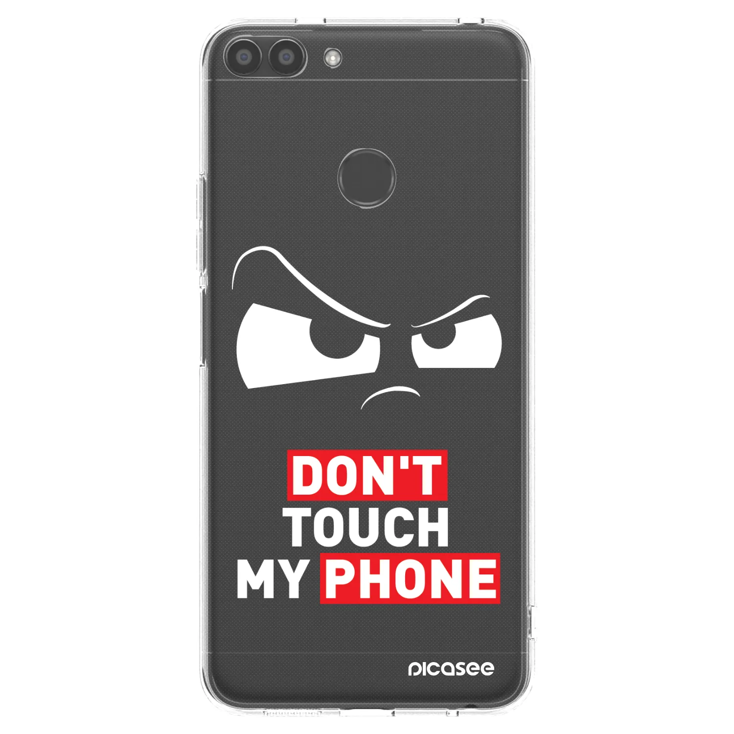 Picasee husă transparentă din silicon pentru Huawei P Smart - Cloudy Eye - Transparent