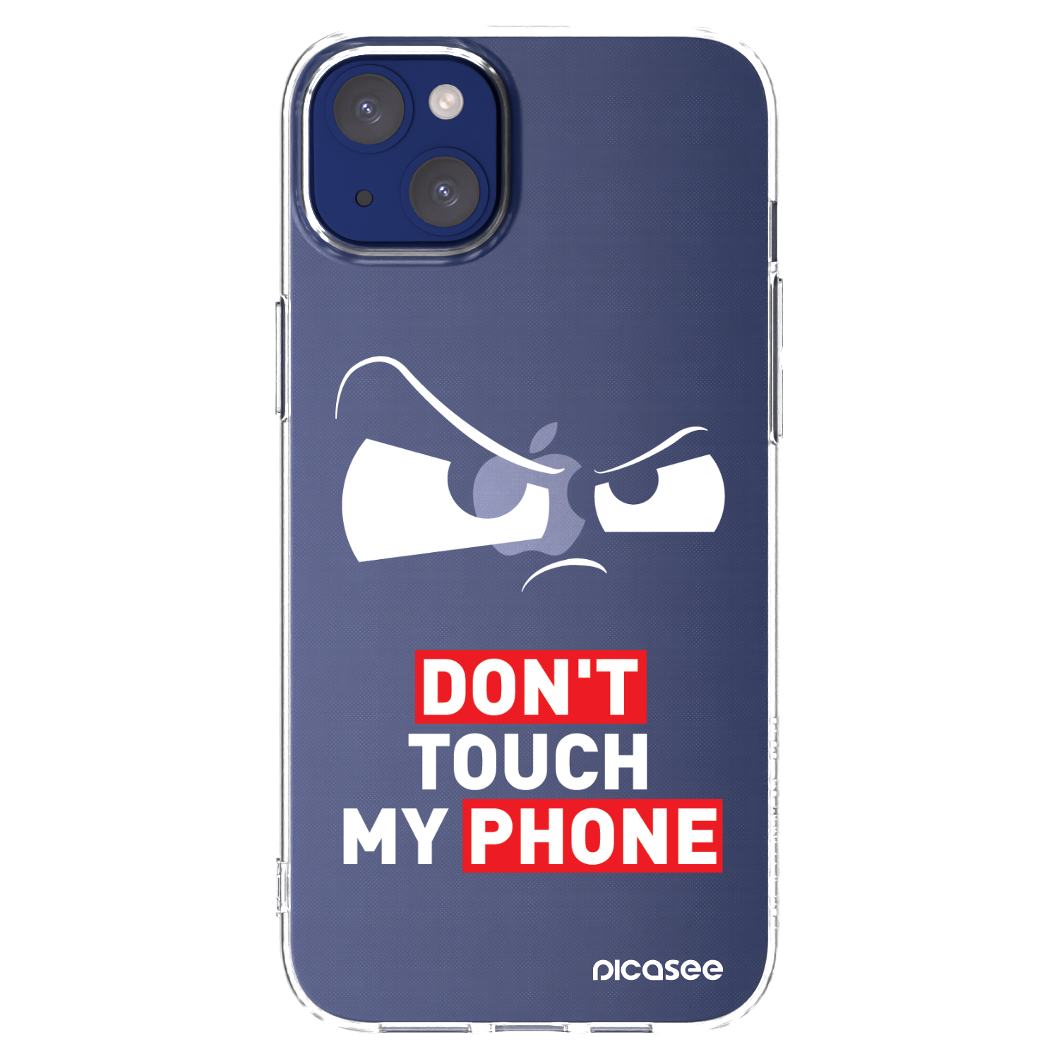 Picasee husă transparentă din silicon pentru Apple iPhone 14 Plus - Cloudy Eye - Transparent