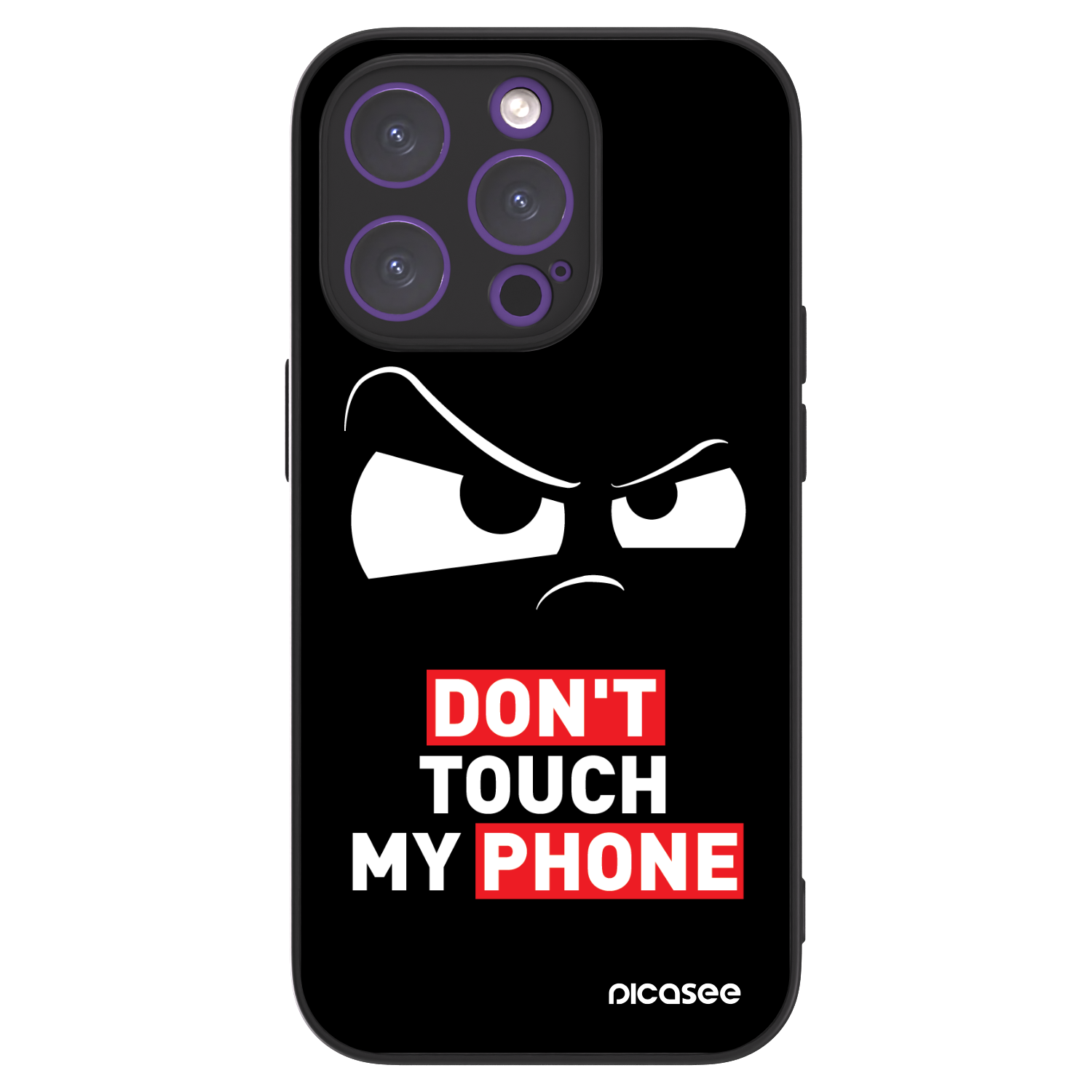 Picasee ULTIMATE CASE pentru Apple iPhone 14 Pro - Cloudy Eye - Transparent