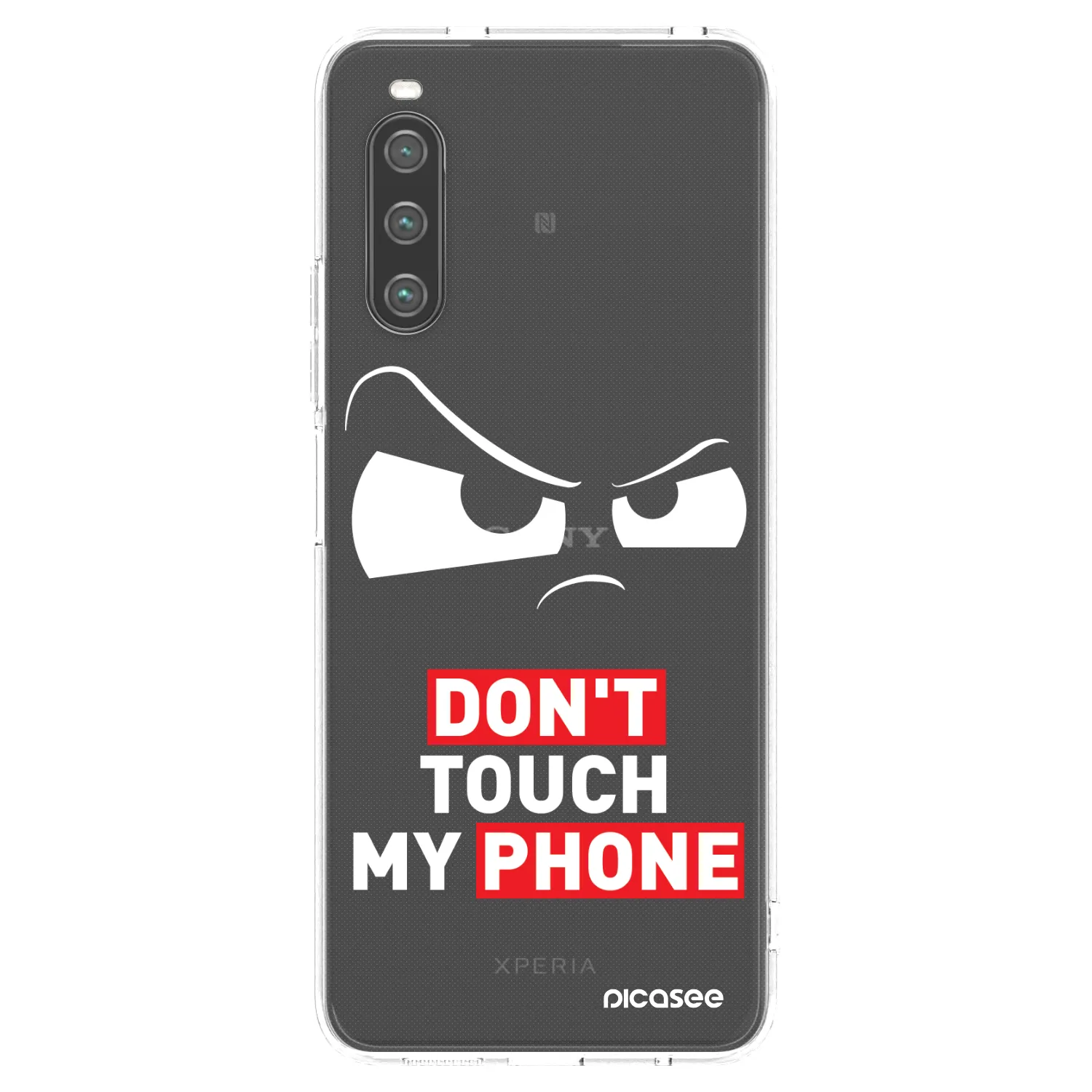 Picasee husă transparentă din silicon pentru Sony Xperia 10 IV 5G - Cloudy Eye - Transparent
