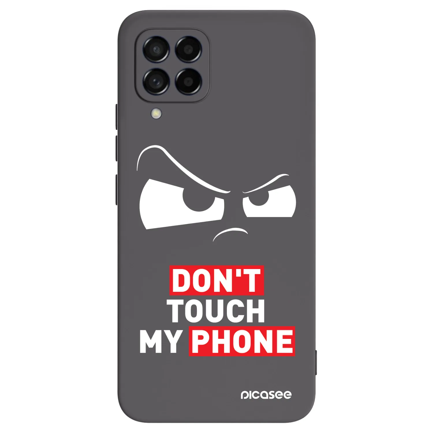 Picasee husă neagră din silicon pentru Samsung Galaxy M53 5G - Cloudy Eye - Transparent