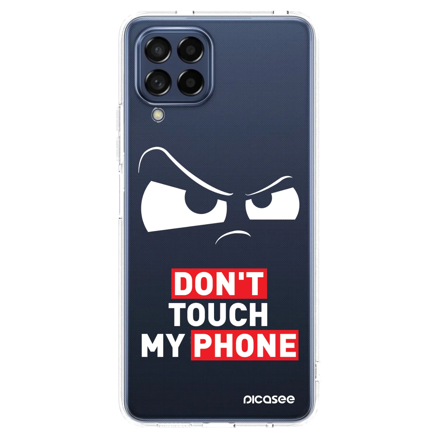 Picasee husă transparentă din silicon pentru Samsung Galaxy M53 5G - Cloudy Eye - Transparent