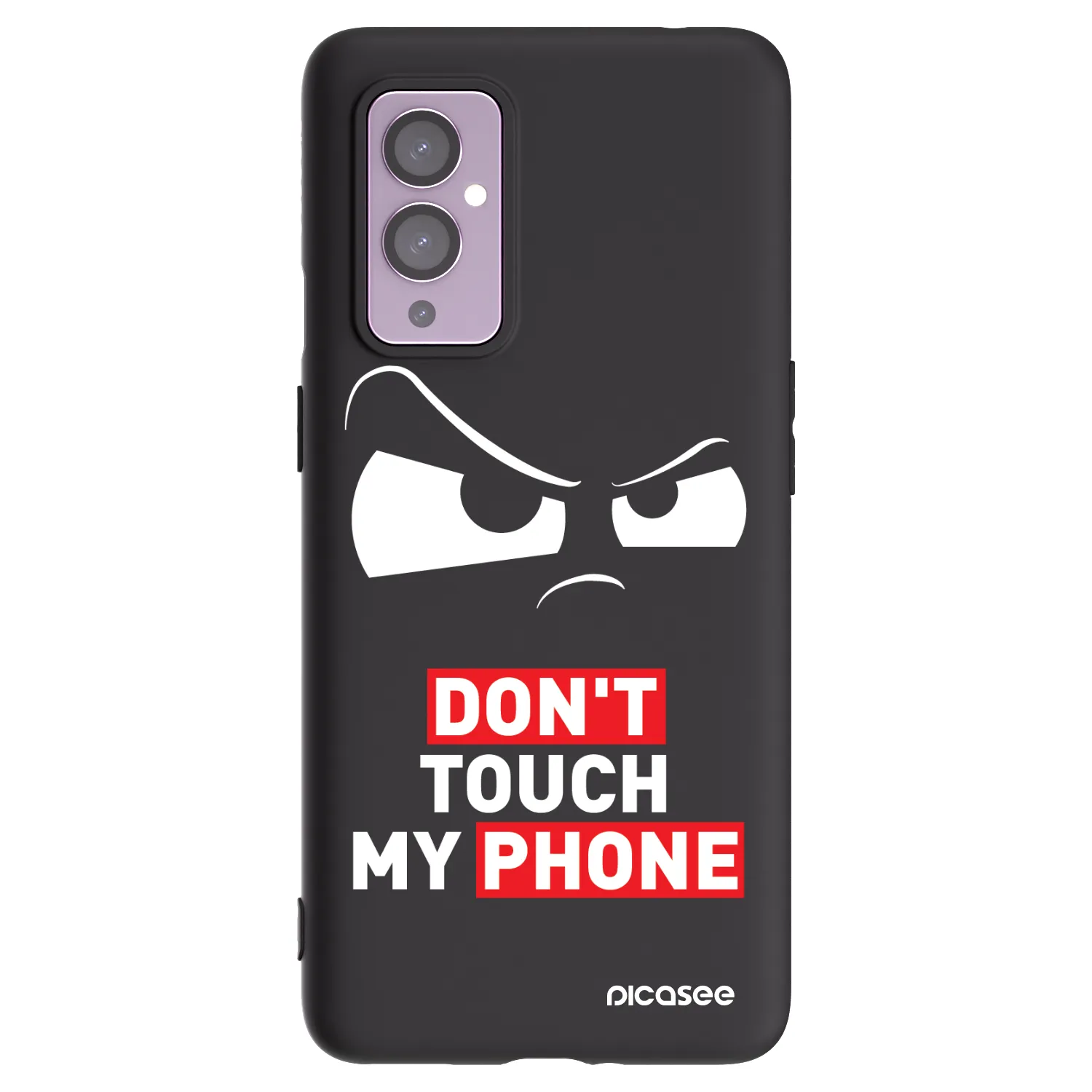 Picasee husă neagră din silicon pentru OnePlus 9 - Cloudy Eye - Transparent