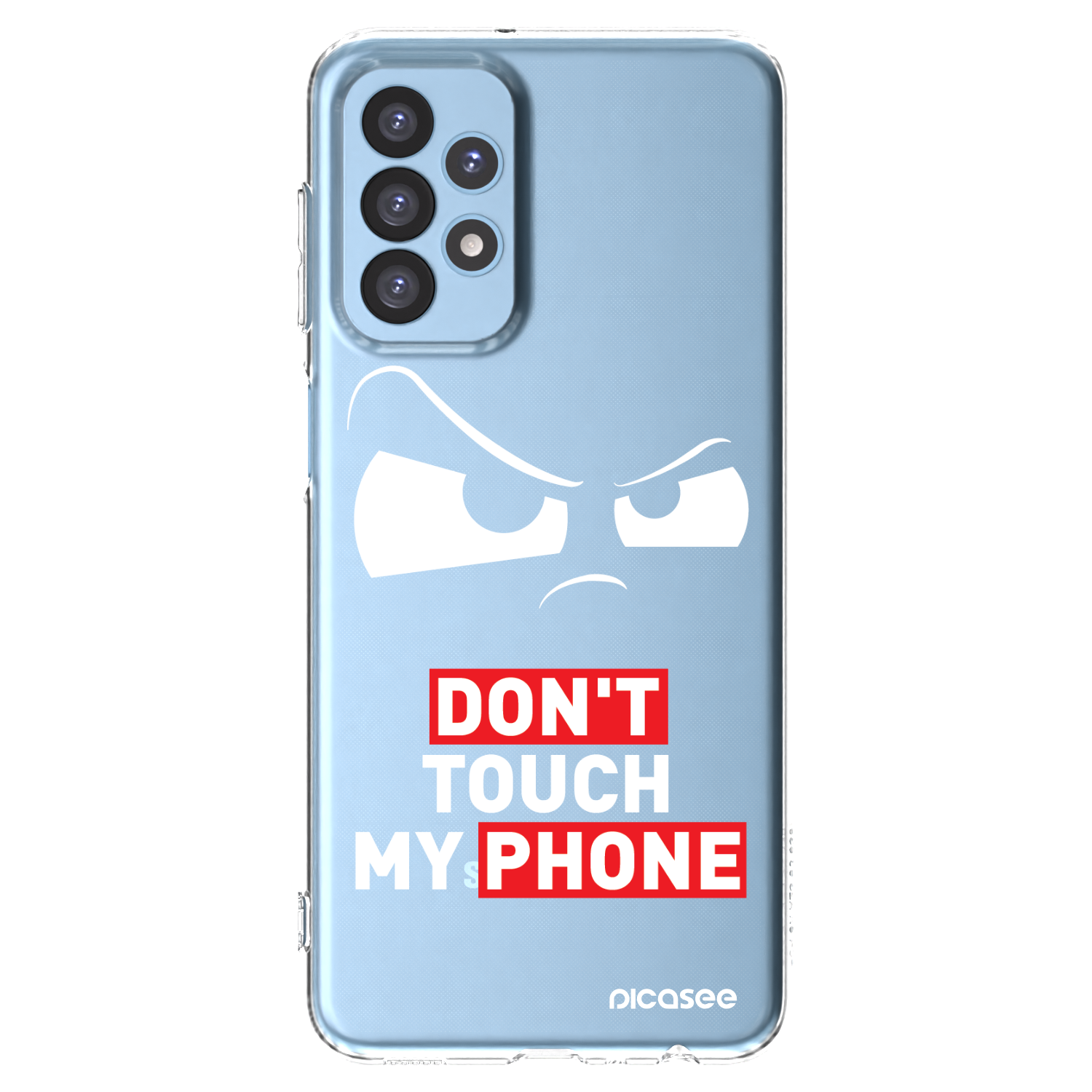 Picasee husă transparentă din silicon pentru Samsung Galaxy A23 A235F 4G - Cloudy Eye - Transparent
