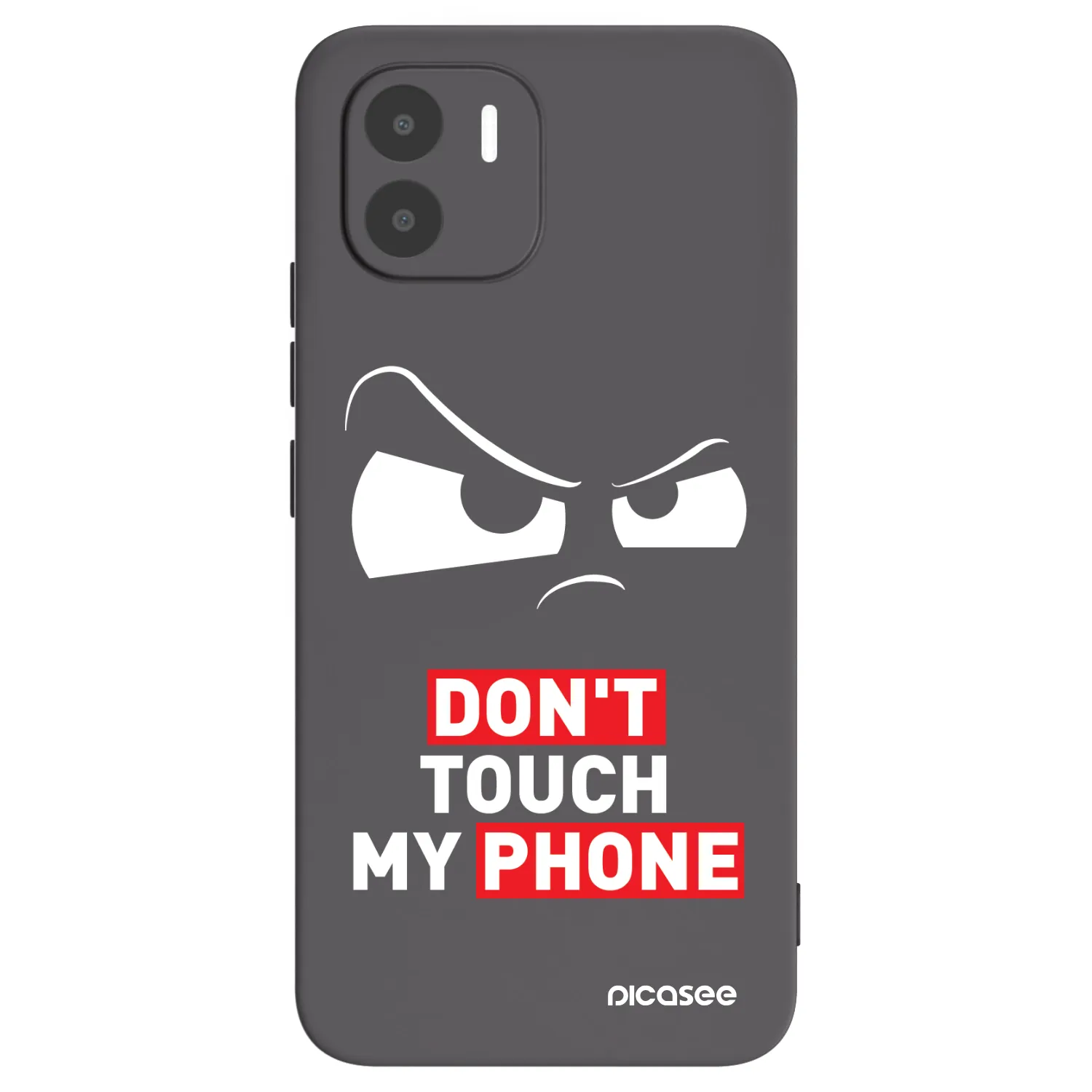 Picasee husă neagră din silicon pentru Xiaomi Redmi A1 - Cloudy Eye - Transparent