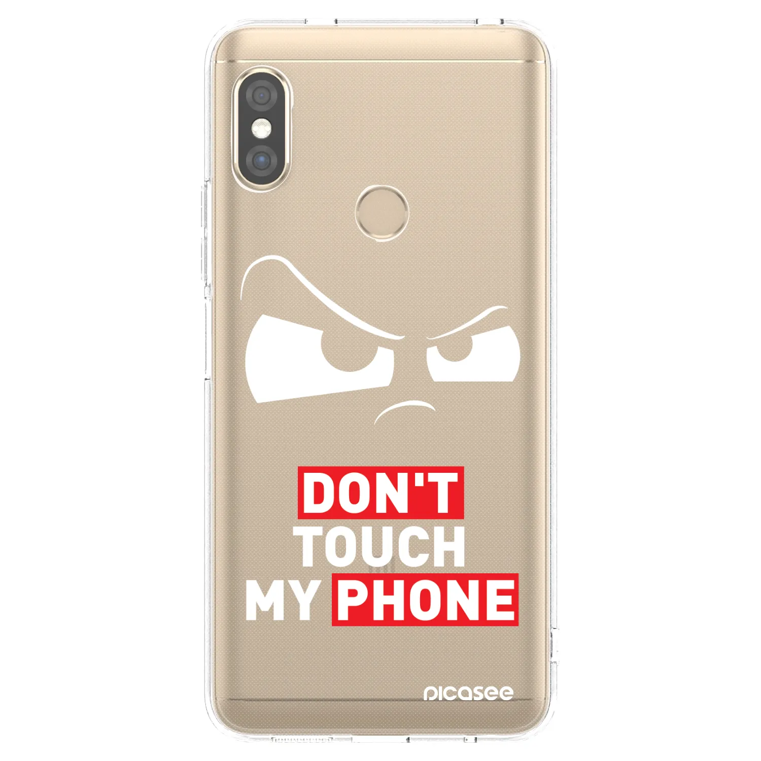 Picasee husă transparentă din silicon pentru Xiaomi Redmi Note 5 Global - Cloudy Eye - Transparent